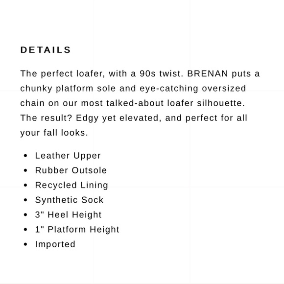 NWT Dolce Vita Brendan off-white leather platform wedge loafer. 9.5M Brand new - Picture 5 of 5